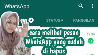 Cara melihat pesan WhatsApp yang sudah di hapus Ep.19 screenshot 5