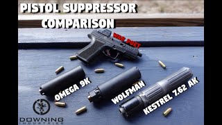 Pistol Suppressor Comparison