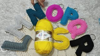 #حرف S كروشيه🧶Letter S crochet❤️من سلسله الحروف