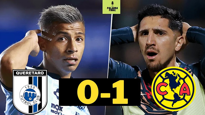 ¡VUELAN ALTO LAS AGUILAS ! QUERETARO 0-1 AMERICA 🔴 LIGA MX POR PALABRA FINAL ⚽