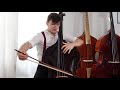 Schubert — Arpeggione Sonata, Mov. 1: Played by Dominik Wagner, Double Bass