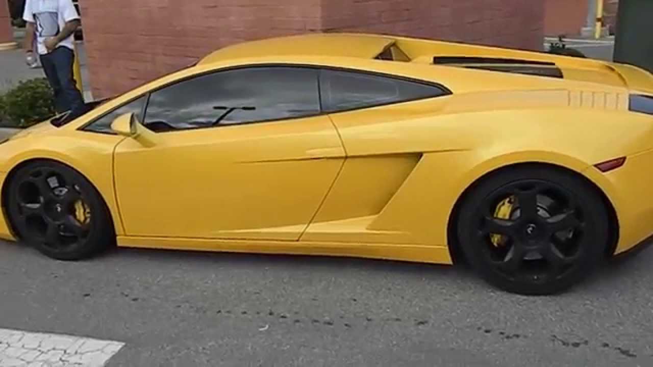 Lamborghini gallardo yellow