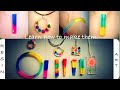 DIY | Cute epoxy resin jewelry | Accessories | Love resin art | Tutorial | Dr. diy