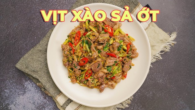 4. Lưu Ý Khi Làm Vịt Xào Sả Ớt