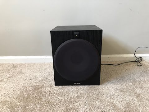 Sony SA-W2500 Home Theater Powered Active Subwoofer