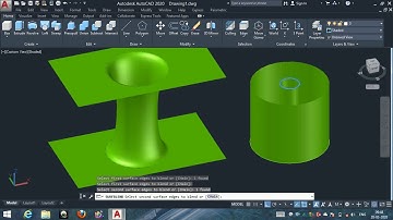 Surface Blend command autocad 2020 in hindi
