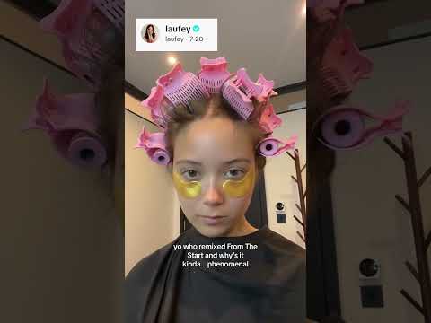 Laufey Reacts To From The Start Remix By Jalenrekt 