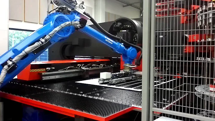 Amada Automation with Motoman robots in Finland