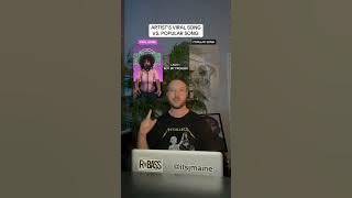 Artists Viral Song Vs. Popular Song: Laila “Not My Problem”, and “Like That” #shorts