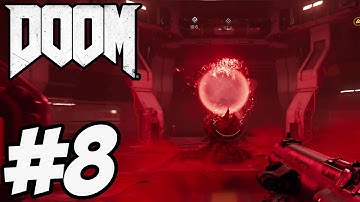 Doom 2016 Gameplay Walkthrough Part 8 -  Doom 4 Campaign [ HD ]