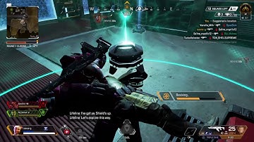 Got the 2k badge for lifeline! Apex Legends gameplay