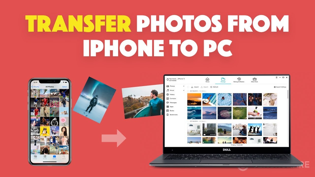 How To Transfer Photos From Iphone To Computer On Windows Without ...