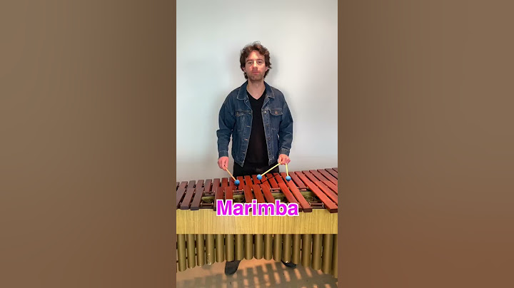 "Opening" iPhone Ringtone on 4 Different Mallet Instruments