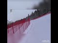 Mens season 20172018 crashes in alpine skiing