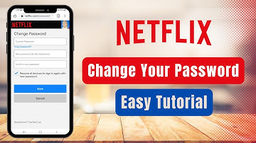 How to Change Netflix Password ! [EASY STEPS]