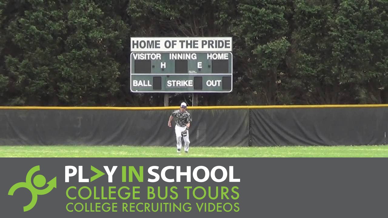 Michael Caveney Outfield Evoshield Canes 2015 www.PlayInSchool