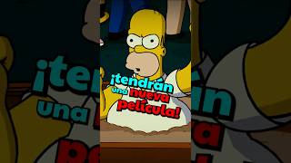 NUEVA PELÍCULA OFICIAL de Los Simpson 🎬 #simpsons #thesimpsonsmovie #curiosidades #shortsvideo
