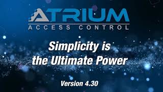 New CDVI Products: GALEO BT (Bluetooth) and ATRIUM Version 4.30