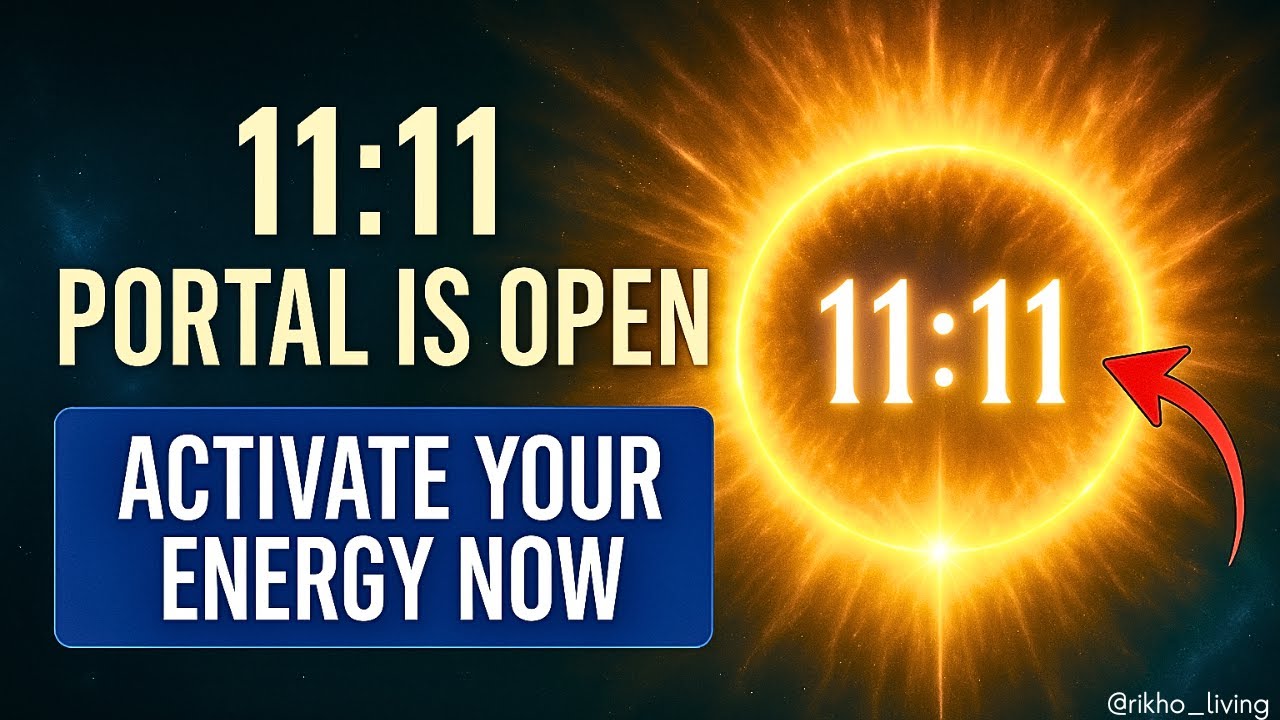 МЕДИТАЦИЯ ПОРТАЛА 11/11 — Получите бесконечные благословения | Мощная 10-минутная энергетическая ...