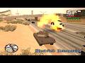 ⭐⭐⭐⭐⭐⭐SIX STARS WANTED LEVEL RAMPAGE WITH TANK | 6 STAR WANTED LEVEL ESCAPE IN GTA SAN ANDREAS