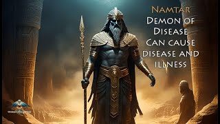 Namtar Demon Of Disease, The Chief Of Seven Devils. Sumerian Deity Of The Underworld