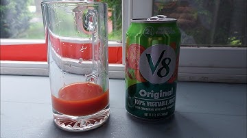 V8 Original 100% Vegetable Juice Sip N Review