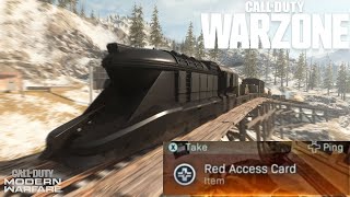 I GOT THE RED ACCESS KEY CARD TWICE!! (COD Warzone)