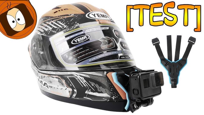 Comment fixer proprement une GoPro sur un casque moto ? - Mes Balades Moto