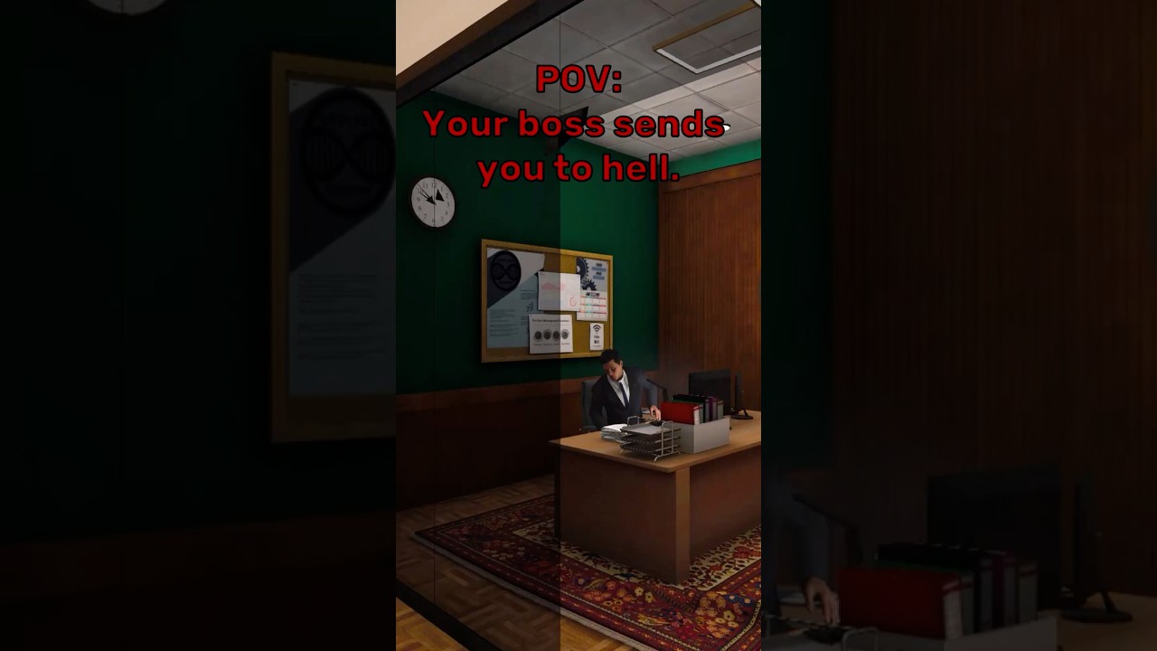 POV: Your boss sends you to hell.😈🔥 