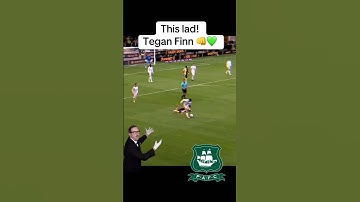 This lad! Tegan Finn….🤯👍👊💚#pafc #argyle