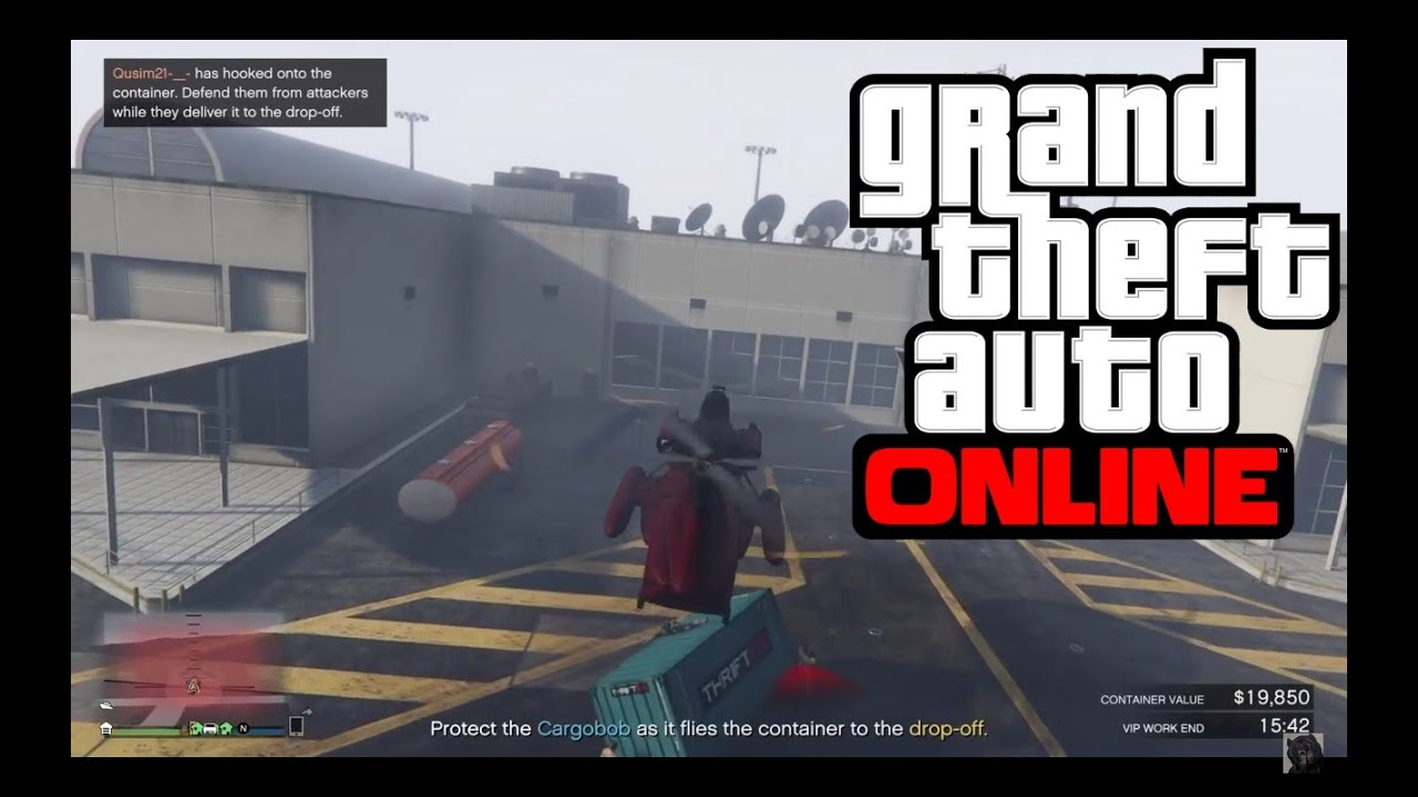 GTA V Online Airfreight Vip Work ( GTA 5 NXT GEN Gameplay ) No Talking YouTube