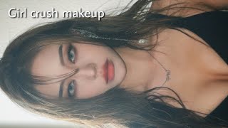 Stray Kids inspired girl crush makeup 🖤 | concert makeup | 스키즈 여자버전 메이크업 튜토리얼