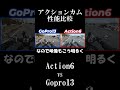 Action6とGoPro13はどっちがええの?