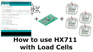 How to use HX711 with Four Load Cells