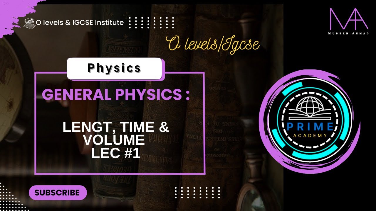O levels/ IGCSE introduction| length full explained lecture 1 - YouTube
