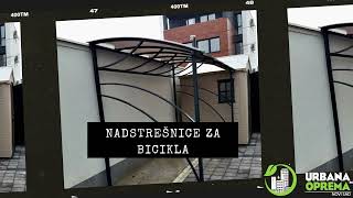 Nadstrešnice za bicikle URBANA OPREMA D.O.O.