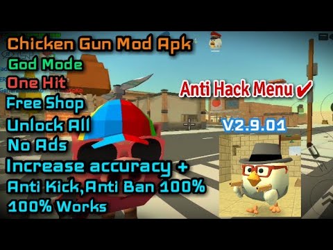 Chicken Gun Mod Menu V2.9.01 With 56 Features UNLOCKED ALL 100% Working  And Safe!! No Banned!! - BiliBili