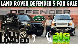 Land Rover Defender's For Sale White & Black | Petrol & Diesel | Fully Loaded With Big Discounts