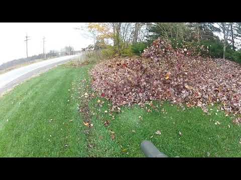 Leaf Clean-up Made Easy with a Husqvarna 570BTS