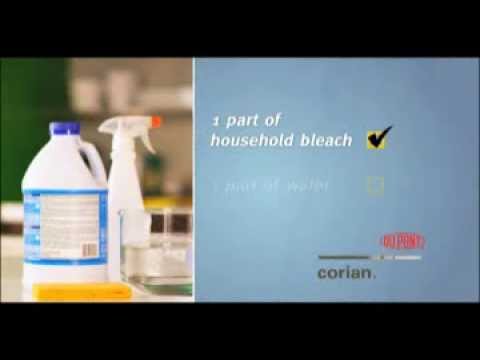 How To Care For Corian Countertops Youtube