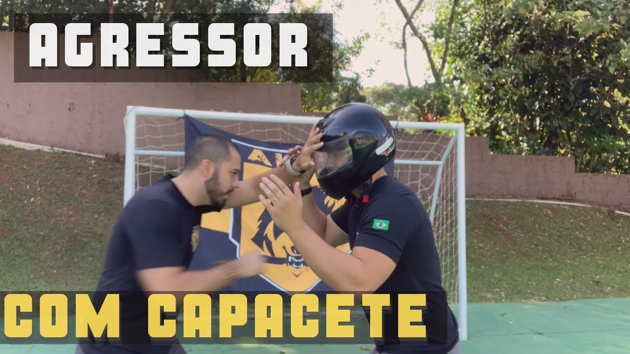 Como Enfrentar um Agressor com Capacete