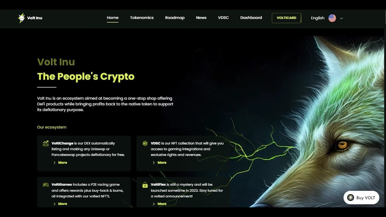 Volt Inu (VOLT) | Capitalization of the VOLT token | Where to buy Volt Inu (VOLT)