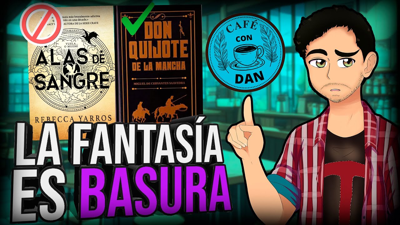 📚 LITERATURA BASURA VS LIBROS DE VERDAD | CAFÉ CON DAN #2 📚