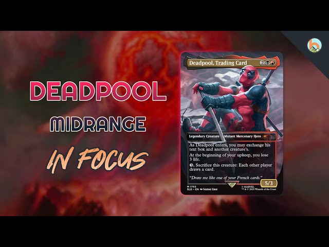 deadpool yugioh card 2025 Topps Chrome Marvel Deadpool Hobby Box main image 0