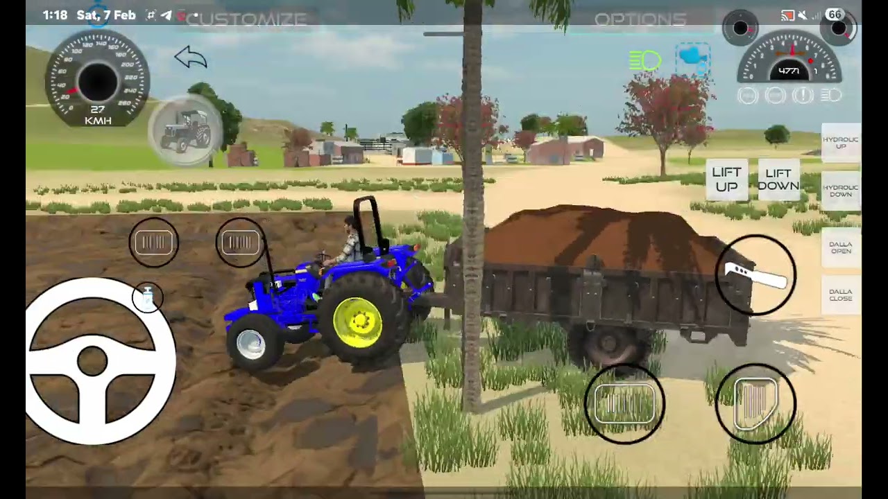 💥पंजाब trolly tournament part 2 !!Sonalika rx 60 system hang !!