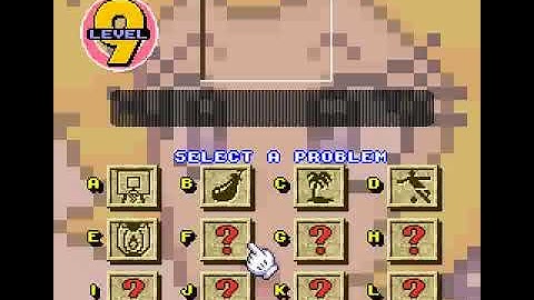 Mario no Super Picross (SNES) - Mario Level 9
