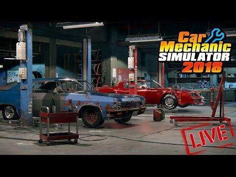Видео: Собираем тачку из говна и палок. Car mechanic simulator 2018. Стрим.  DLC