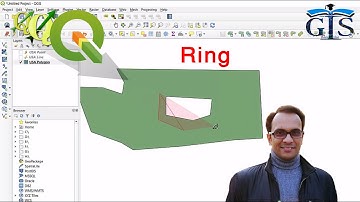 Ring Tool of QGIS (Course: QGIS Level 2: Advanced Editing, Styling, Diagram & Layout. Lec:34) (GIS)