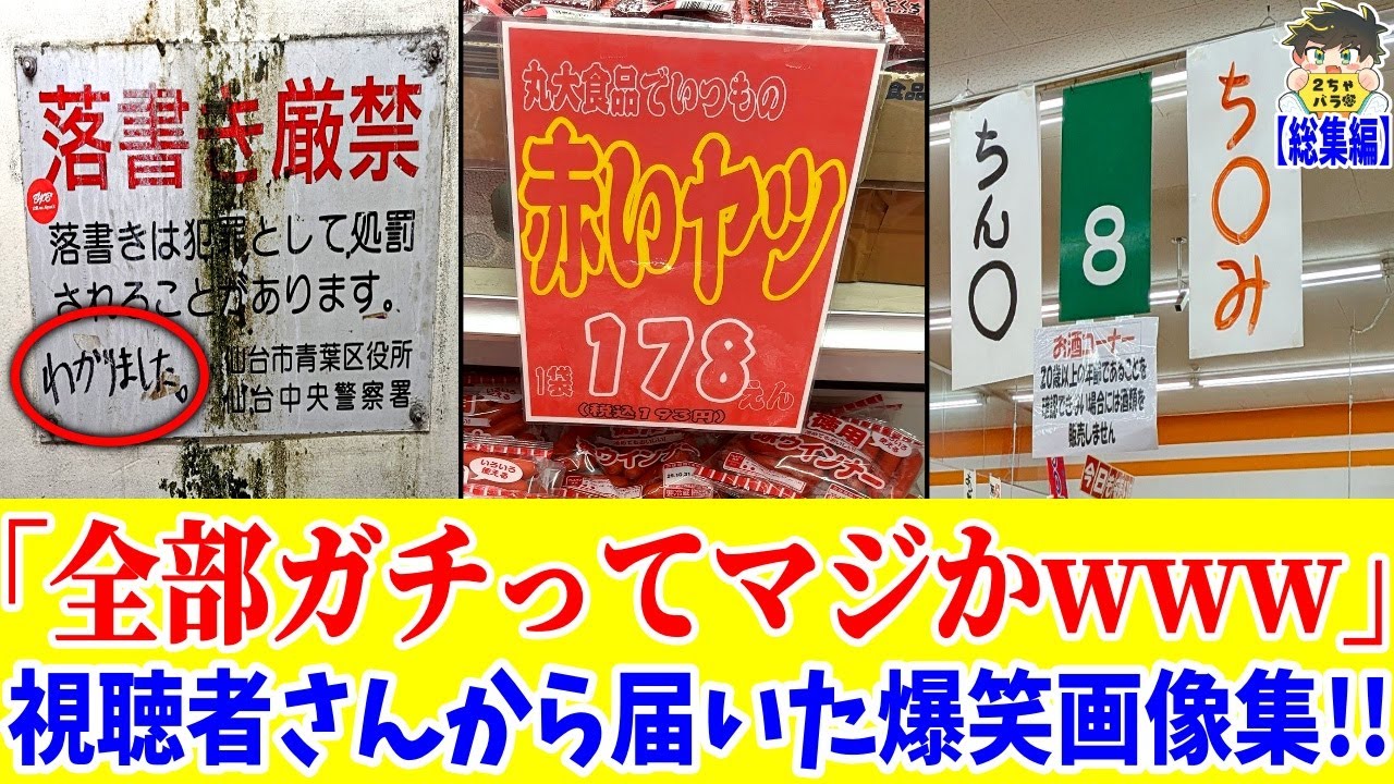 Compilation] The hilarious images found around me are so funny lol