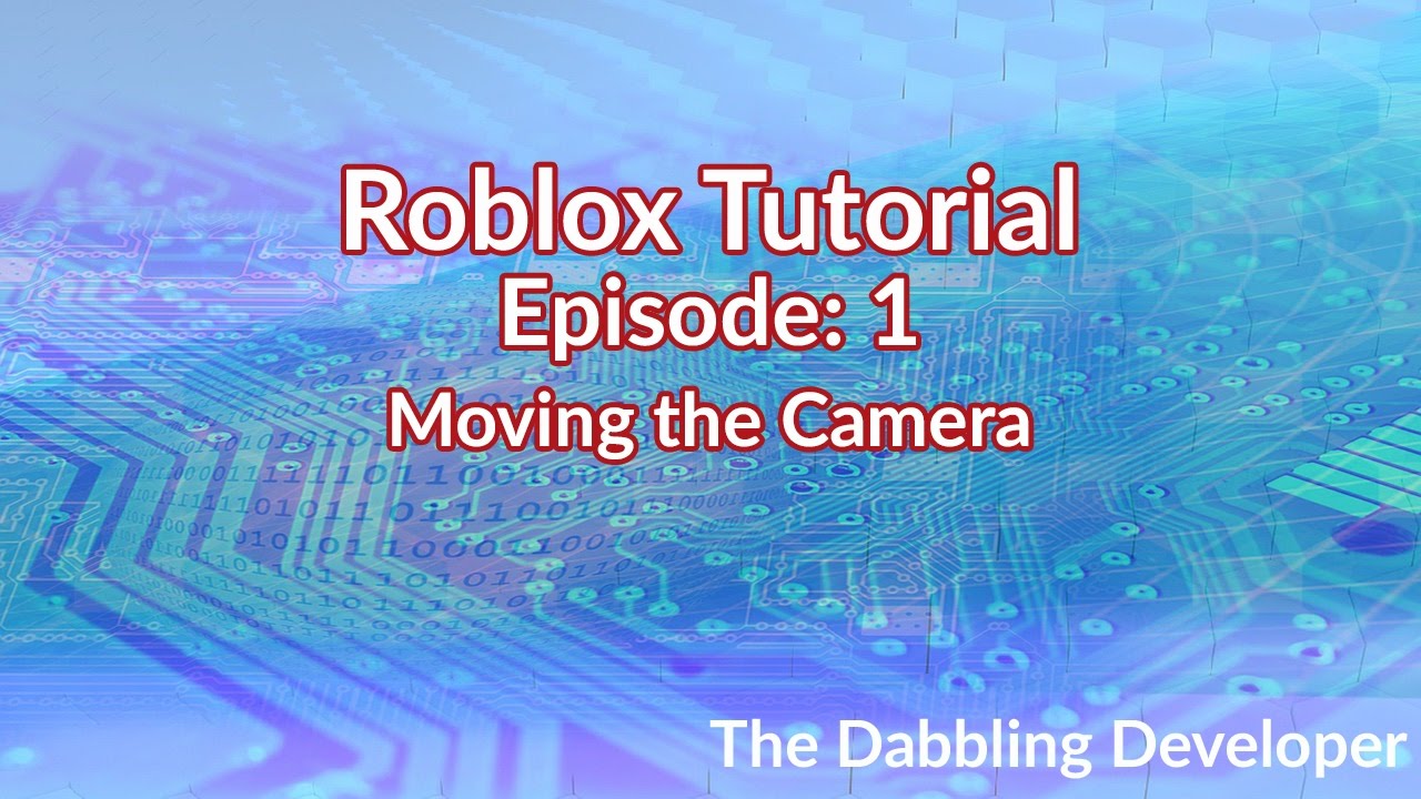 How To Move The Camera In Roblox Studio Youtube - roblox camera look direction